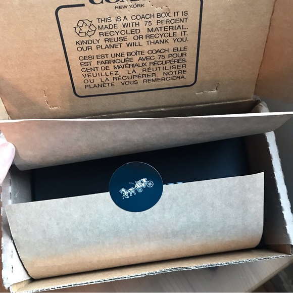 🌈 Coach Rainbow Signature Silk Square Scarf With Rexy *Special Edition* - Picture 6 of 7